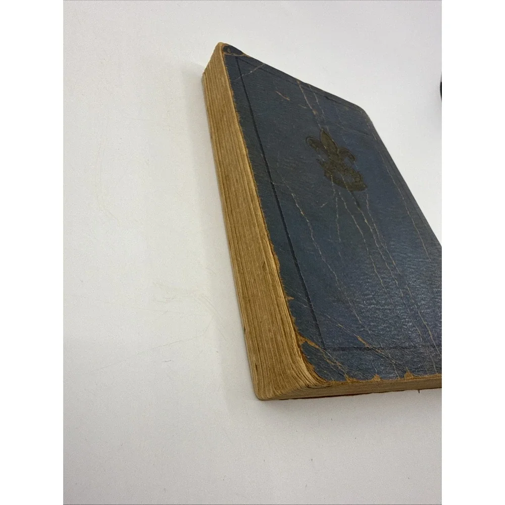 BSA Boy Scouts of America Handbook for Boys 1930s Distressed